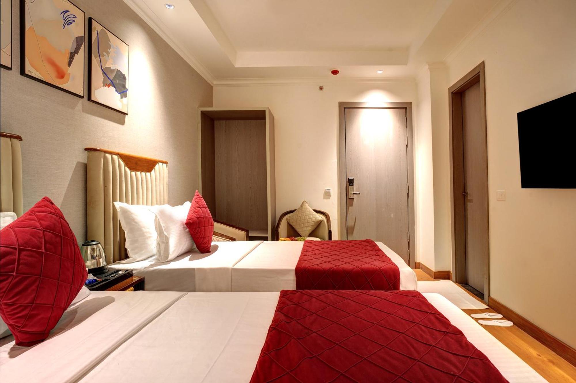 Hotel Iva Premium Delhi Airport With Airport Drop Nové Dillí Exteriér fotografie