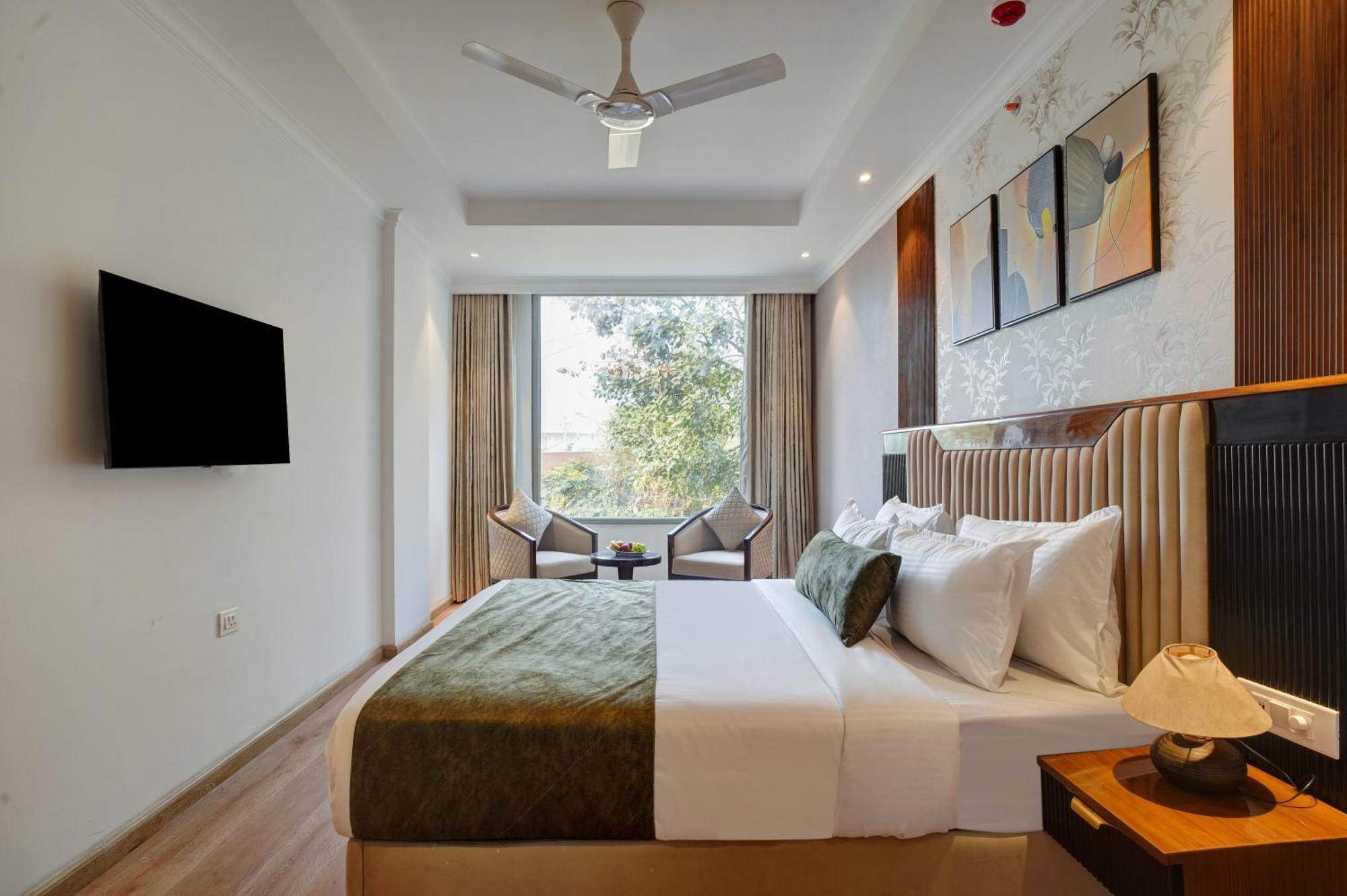 Hotel Iva Premium Delhi Airport With Airport Drop Nové Dillí Exteriér fotografie